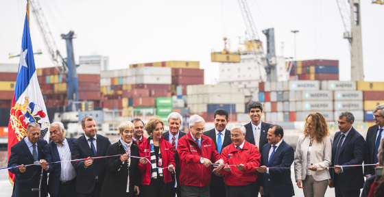 Pdte. Piñera inaugura nueva terminal de Puerto de Iquique: "Abre un mundo de oportunidades para el desarrollo"
