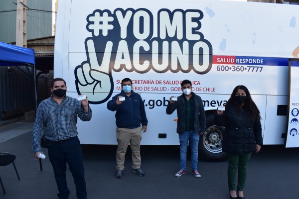 Más de 100 mil trabajadores del transporte ya fueron vacunados en todo el país
