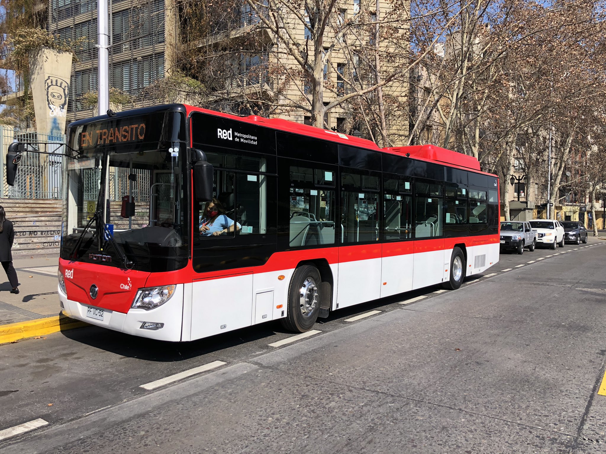 Buses Fotón U12 que se sumarán a Red Metropolitana de Movilidad 